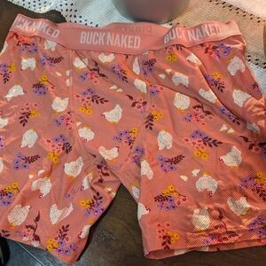 Women's Floral Boxer Briefs - Pink